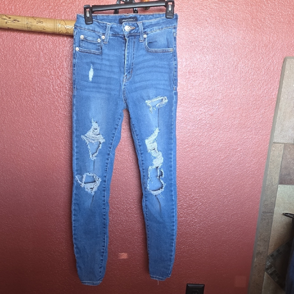 (4) Aeropostale Ripped Skinny Jeans (LOT OF 4)